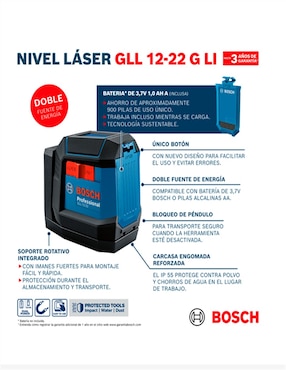 Nivel electrónico láser Bosch