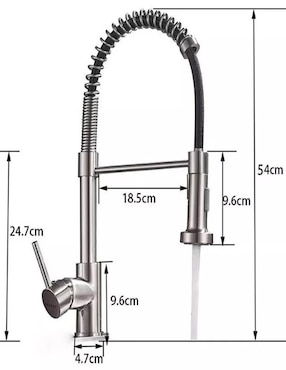 Llave mezcladora para cocina Haussy