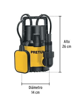 Bomba de agua sumergible Pretul 1/2 HP