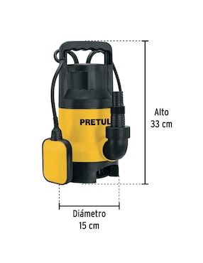 Bomba de agua sumergible Pretul 1 HP