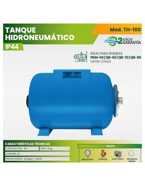 Equipo Hidroneumático Igoto de 110 V