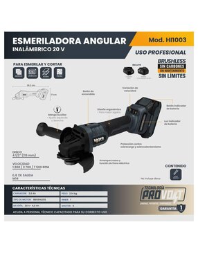 Kit herramienta eléctrica Igoto