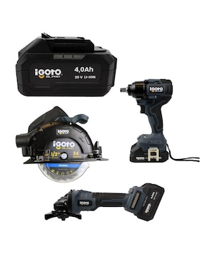 Kit herramienta eléctrica Igoto