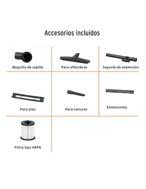Aspiradora Truper asp-04n 15 litros