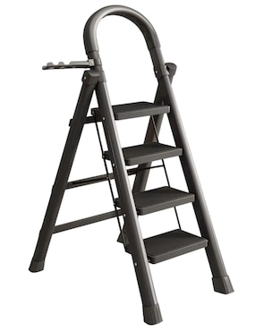 Escalera de tijera Bluelander de mezcla de materiales