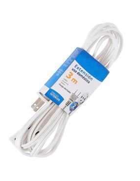 Extensión eléctrica Ventdepot 3 m