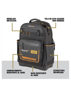 Mochila de herramientas Dewalt 30 compartimentos