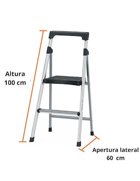 Escalera convertible Truper de aluminio
