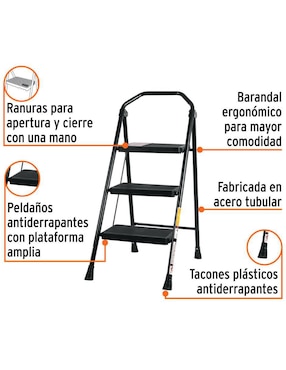 Escalera convertible Truper de acero