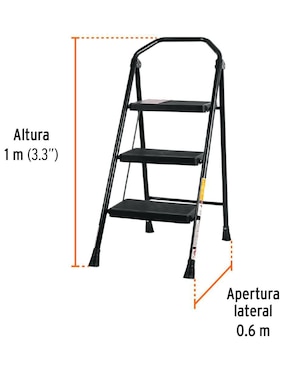 Escalera convertible Truper de acero