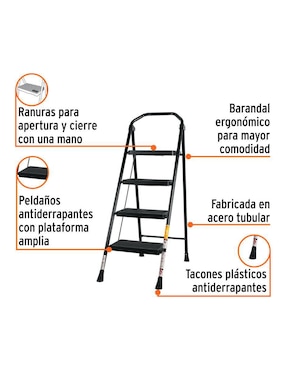 Escalera de tijera Truper de acero
