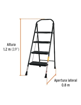 Escalera de tijera Truper de acero