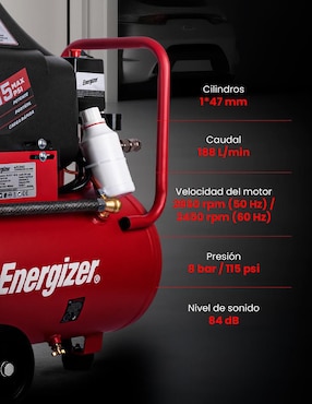 Compresor 24 L Energizer 2 hp