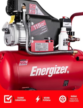 Compresor 50 L Energizer 2 hp