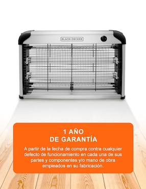 Lámpara Black+Decker led Exterminador