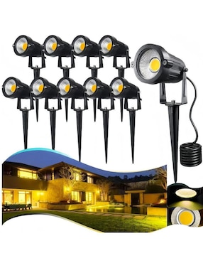 Set lámparas LED Belug 10 piezas