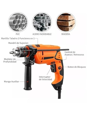 Kit de taladro atornillador y kit de puntas Belug multiuso de 110 V