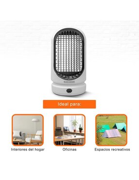 Lámpara mata insectos Black+Decker recargable