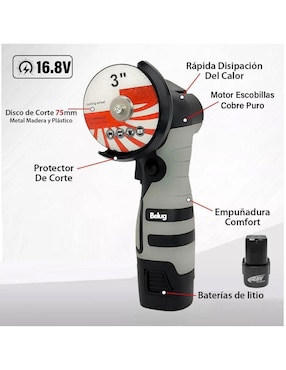 Mini esmeril angular Belug 12 V