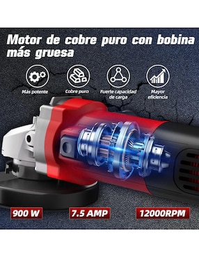 Esmeril y discos angular Belug 110-240 V