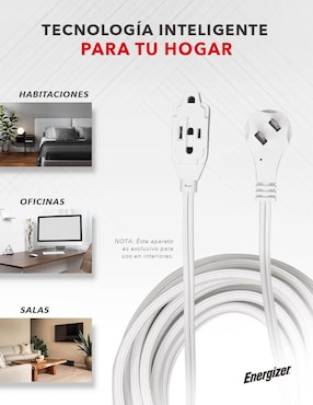 Extensión eléctrica Energizer 10 m