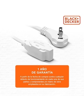 Extensión eléctrica black+decker 10 m