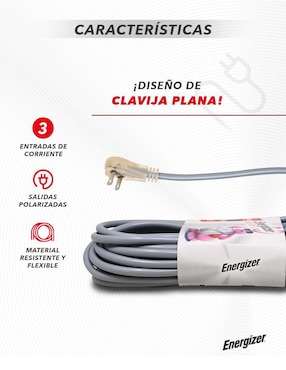 Extensión eléctrica Energizer 15 m