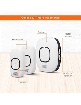 Timbre Black+Decker Bdxdlmtdb3