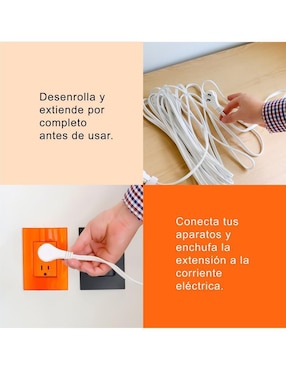 Extensión eléctrica Black+Decker 5 m