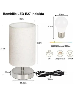 Lámpara incandescente Belug