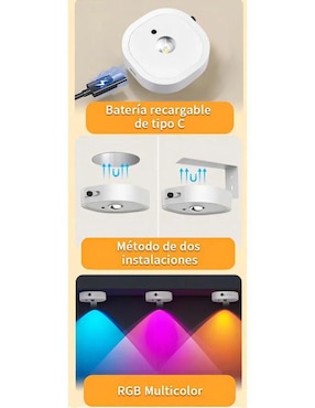 Set lámparas led Belug 3 piezas