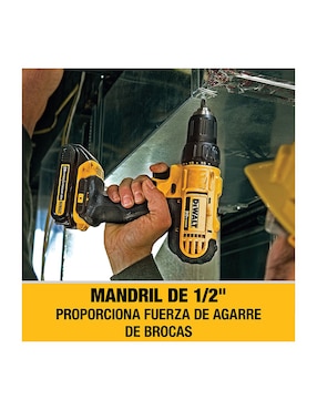 Taladro y llave de impacto inalámbrico Dewalt 
DCK240C2 de 20 V