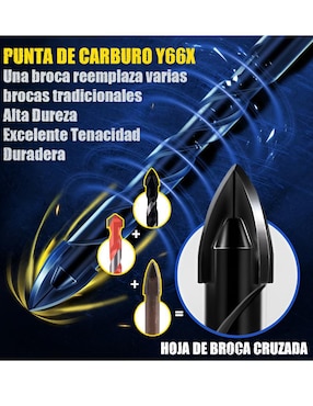 Juego brocas multimateriales Xtellar con 10 piezas