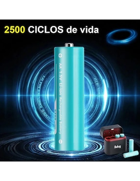 Cargador de pilas Belug de 35 W USB + USB tipo