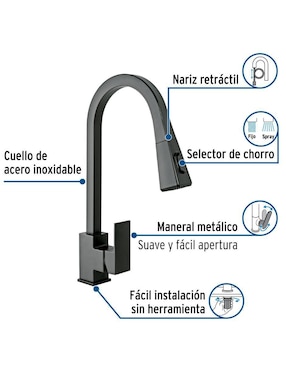 Monomando para cocina Foset