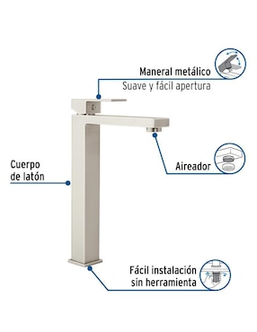 Monomando para lavabo Foset