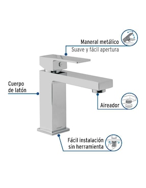 Monomando para lavabo Foset