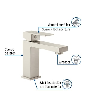 Monomando para lavabo Foset