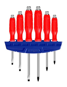 Imagen de producto Set de desarmadores Emtop ESSTGT0601 6 piezas