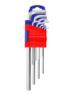 Imagen de producto Juego de llaves allen Emtop 9 piezas
