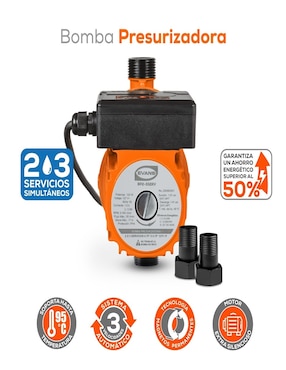 Bomba de agua presurizada Evans 1/6 HP