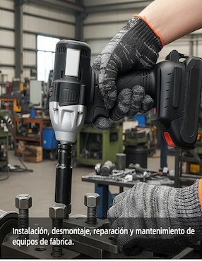 Kit taladro y llave de impacto inalámbrico Belug de 48 V