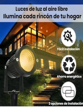 Set lámparas LED Belug 10 piezas