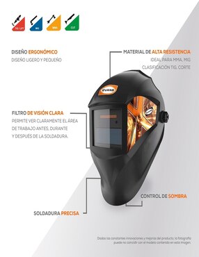 Careta para soldar Evans Ferreteria