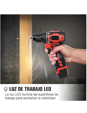Taladro y brocas inalámbrico Lab.G Compacto de 127 V