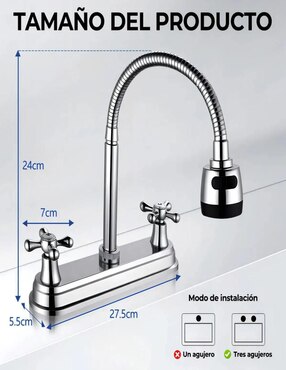 Llave mezcladora para cocina Belug