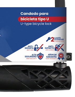 Candado para bicicleta de llave Surtek