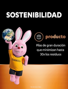Paquete de pilas AAA alcalino Duracell 1.5 V