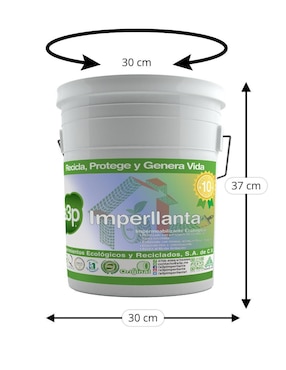 Impermeabilizante acrílico ecológico A3p