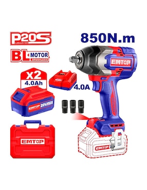 Kit de llave de impacto Emtop